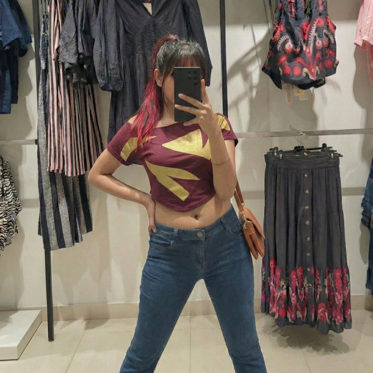 Custom Printed Supergirl Shirt