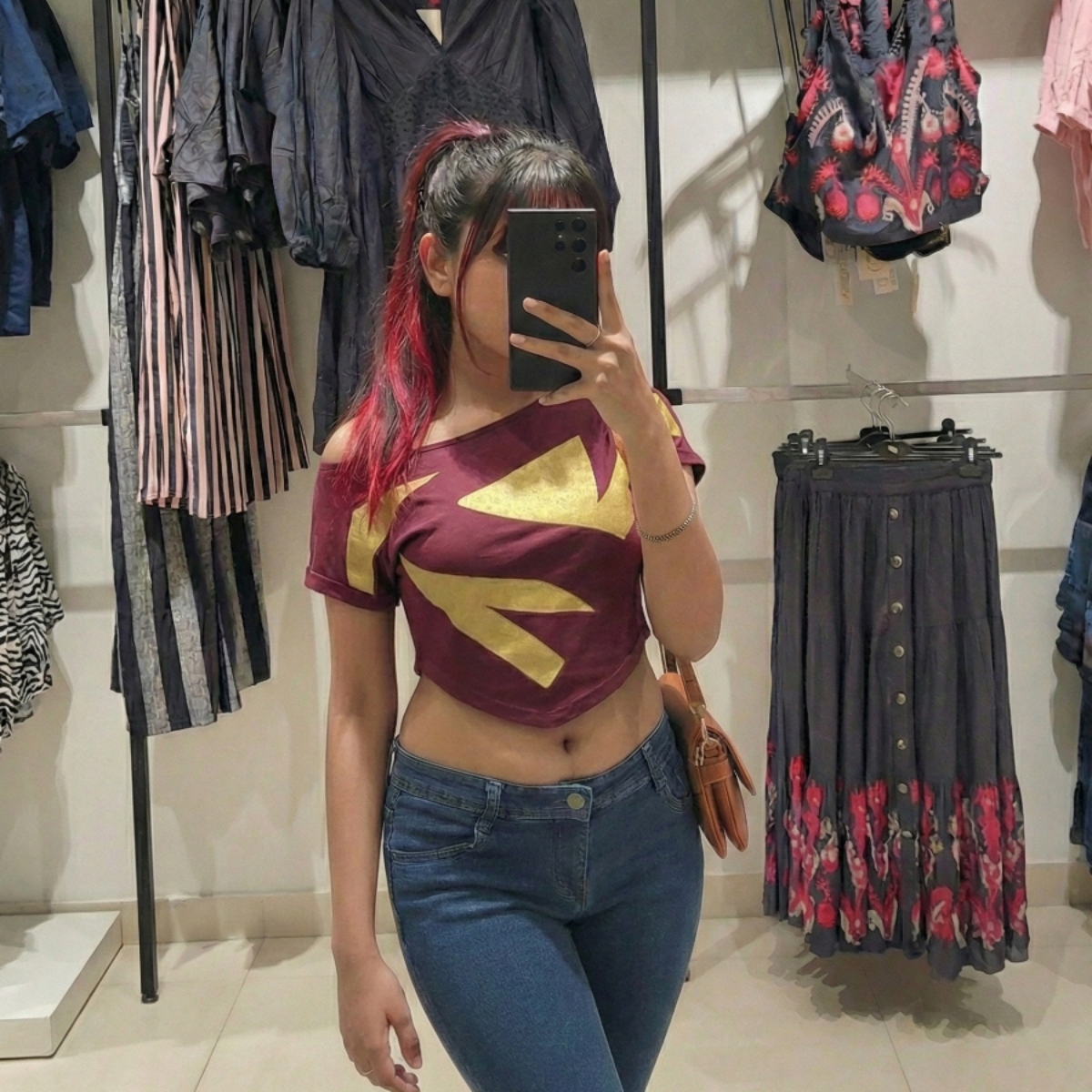 Custom Printed Supergirl Shirt 2